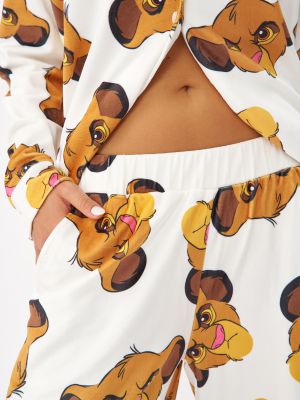 סט פיג׳מה קטיפה מלך האריות