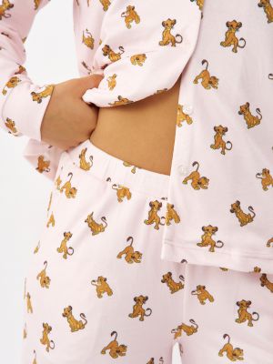 סט פיג׳מה קטיפה מלך האריות