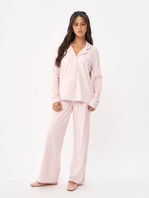 סט פיג’מה קטיפה ארוך