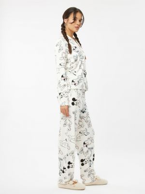 סט פיג’מה מכופתרת מיקי מאוס