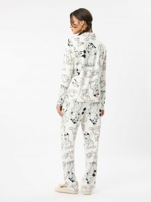 סט פיג’מה מכופתרת מיקי מאוס