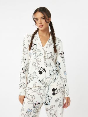 סט פיג’מה מכופתרת מיקי מאוס
