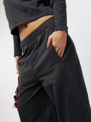 מכנסי פרנץ׳ טרי חגורה כפולה