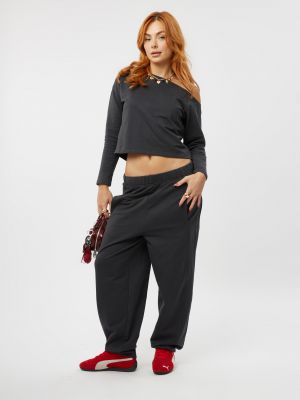 מכנסי פרנץ׳ טרי חגורה כפולה