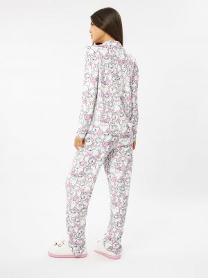 סט פיג׳מה מכופתרת מארי