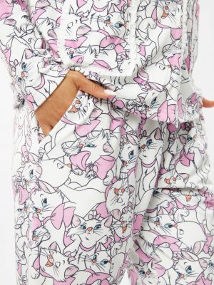 סט פיג׳מה מכופתרת מארי