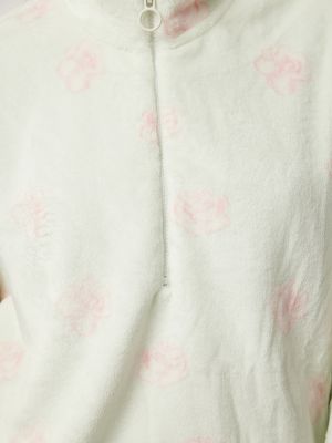 סווטשירט פליז פרחים