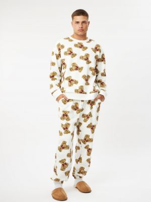 סט פיג׳מה יוניסקס פוטר ארוך דובי