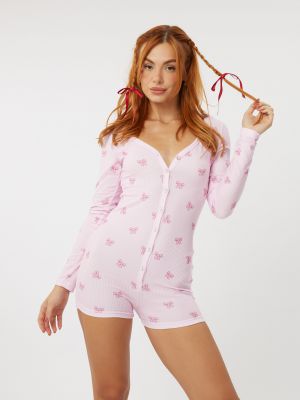 אוברול רומפר ארוך פפיונים