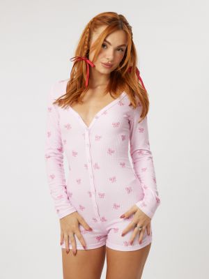 אוברול רומפר ארוך פפיונים