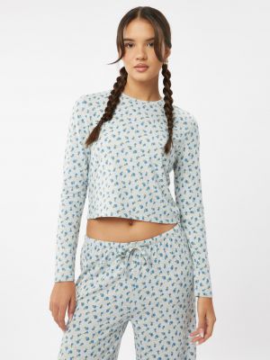 סט פיג׳מה פרחוני