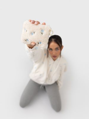 ארנק מטבעות פרחוני