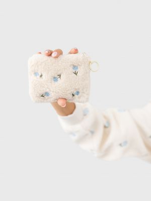 ארנק מטבעות פרחוני