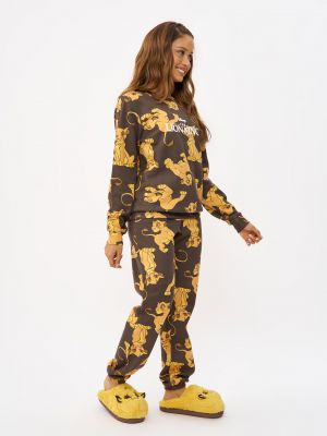 סט פיג׳מה ארוך מלך האריות