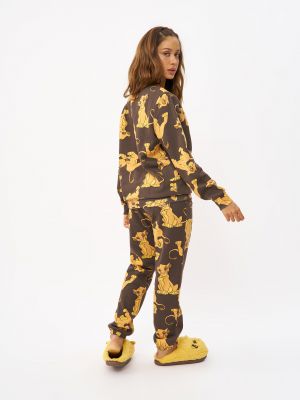 סט פיג׳מה ארוך מלך האריות