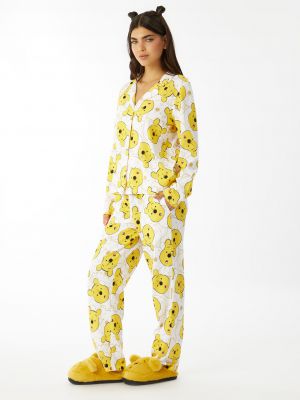 סט פיג׳מה מכופתרת פו הדב