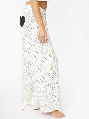 מכנסי כותנה ארוכים