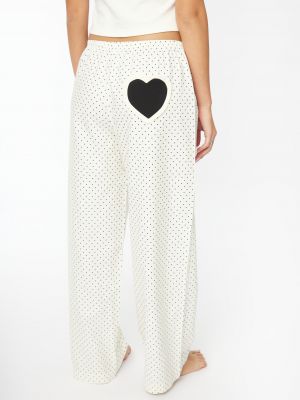 מכנסי כותנה ארוכים