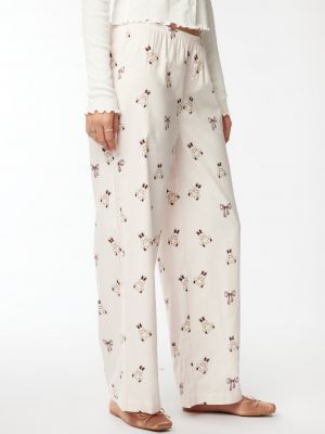 מכנסי כותנה ארוכים