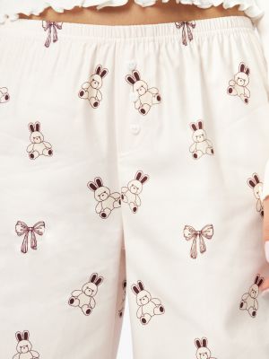 מכנסי כותנה ארוכים