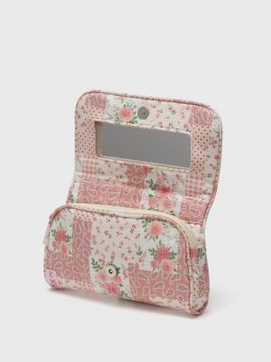 תיק קוסמטיקה מראה