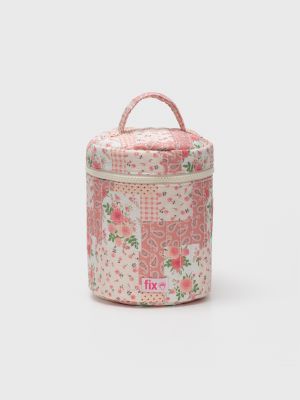 תיק קוסמטיקה פרחוני