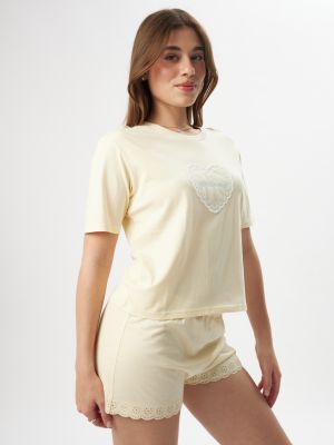 סט פיג׳מה סיומת תחרה