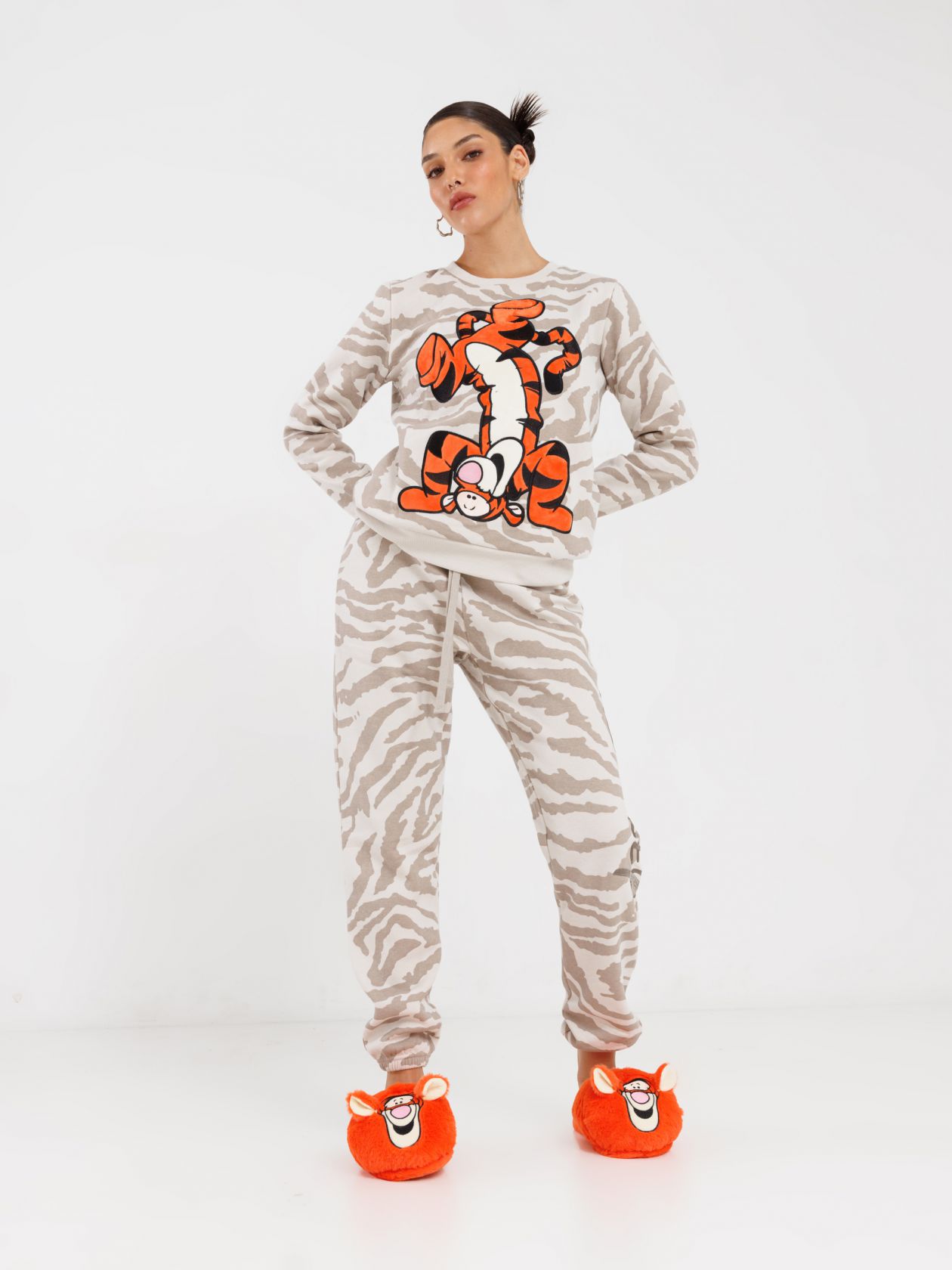 סט פיג׳מה פוטר סיומת רגלן פו