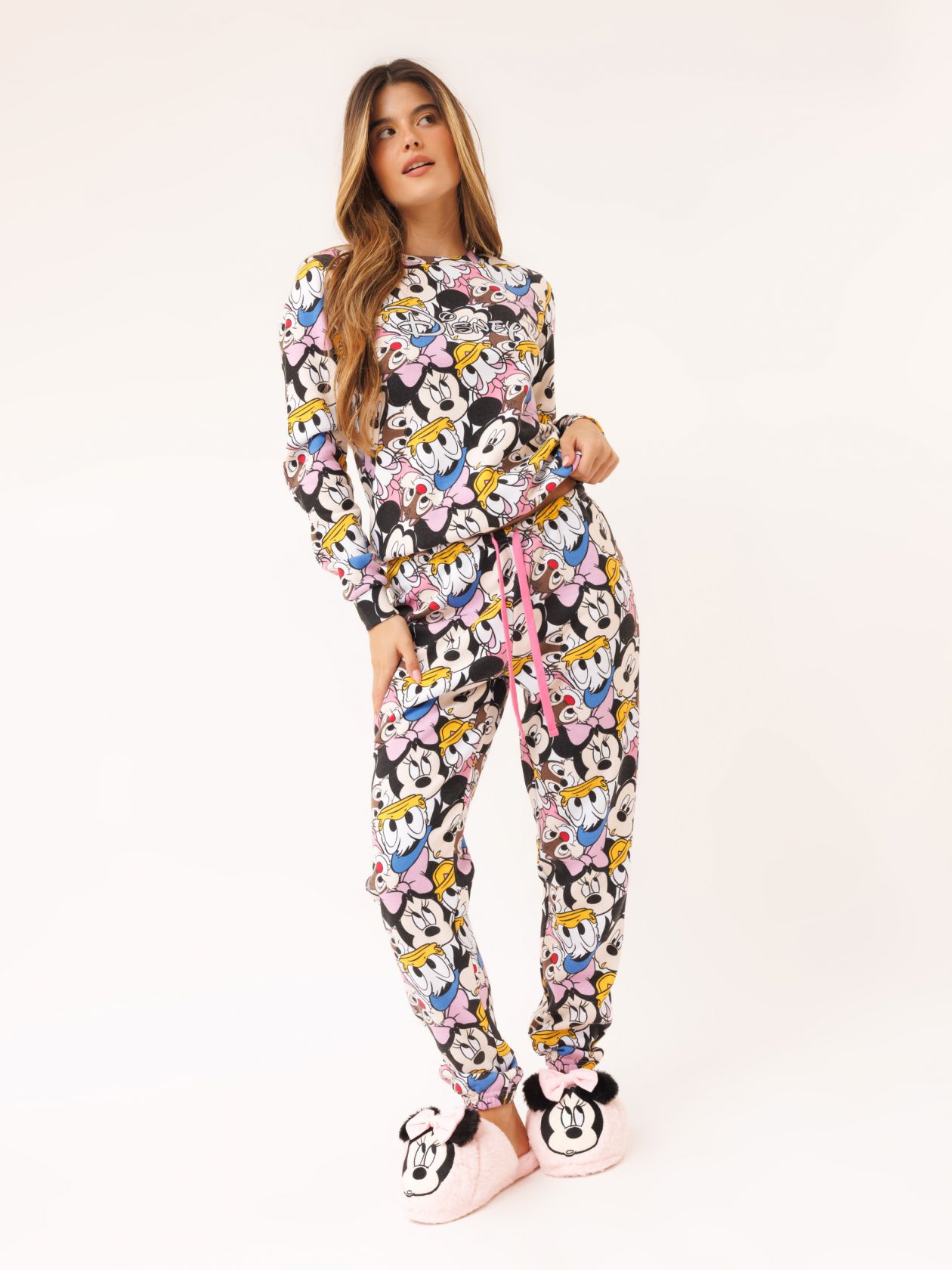 סט פיג׳מה פוטר ארוך Disney Sleep Over