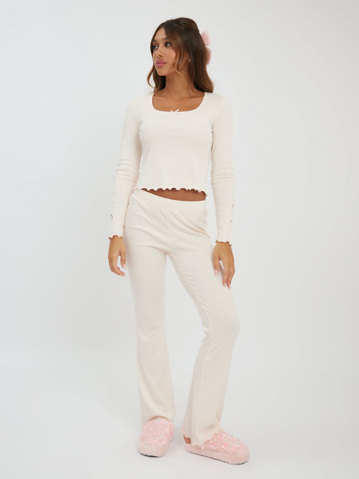 סט פיג׳מה ריב קאט אאוט