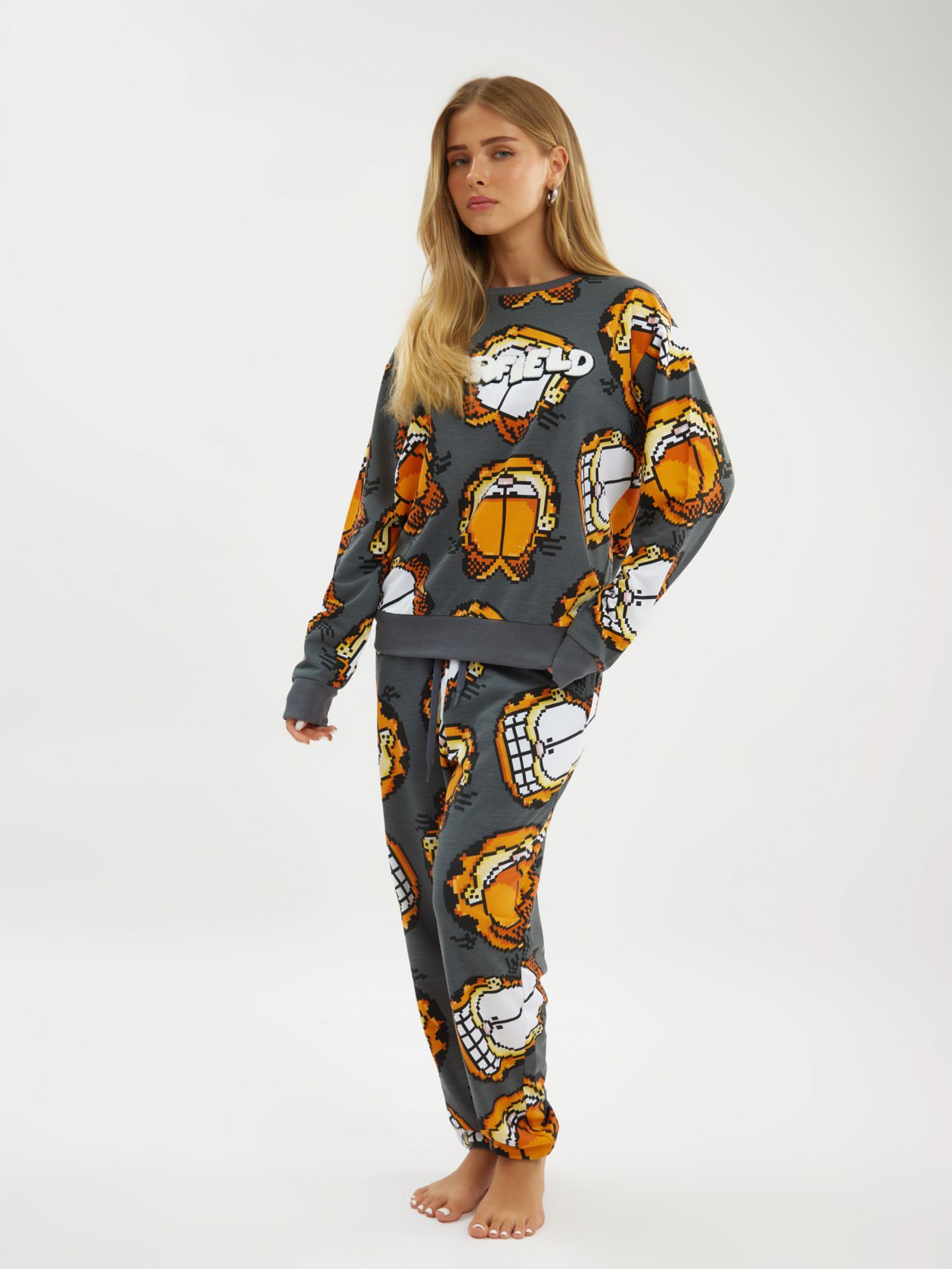 סט פיג׳מה יוניסקס גארפילד