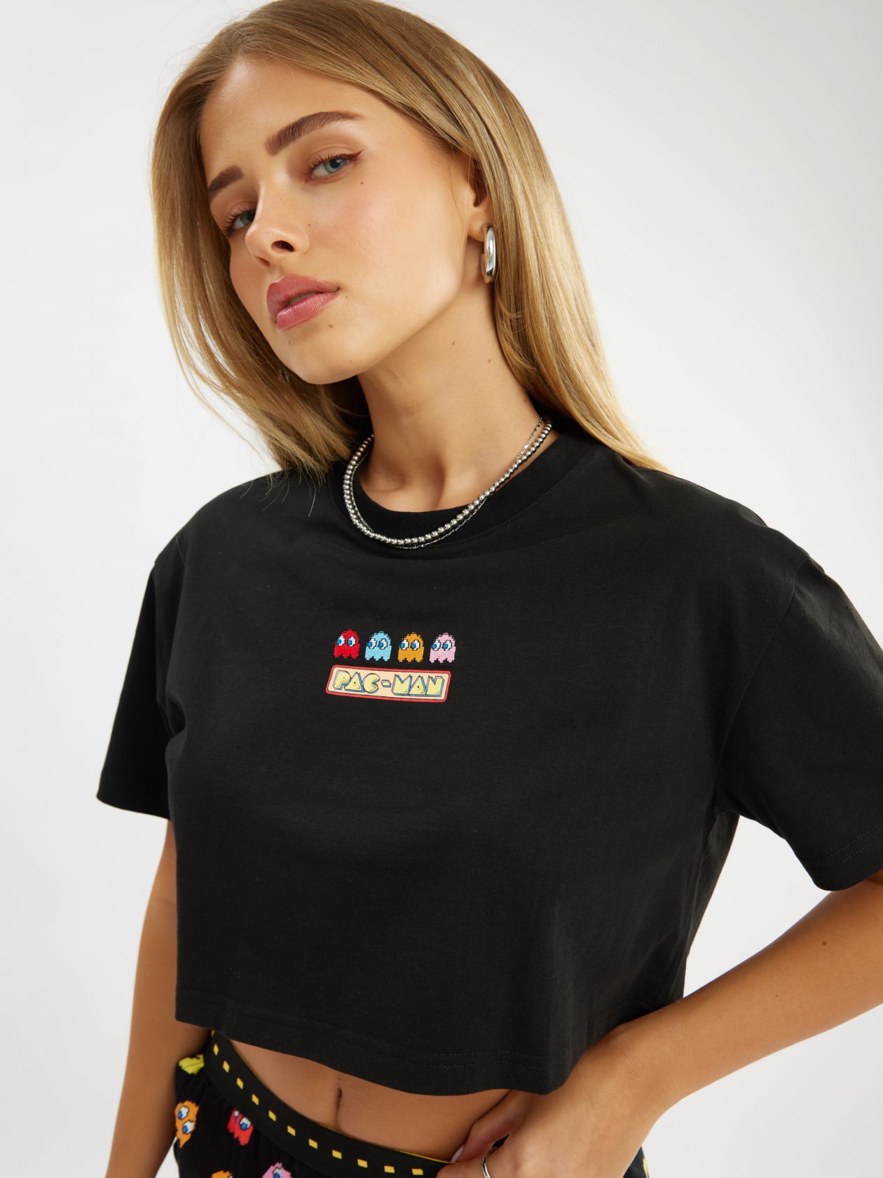 טישרט קרופ פאקמן