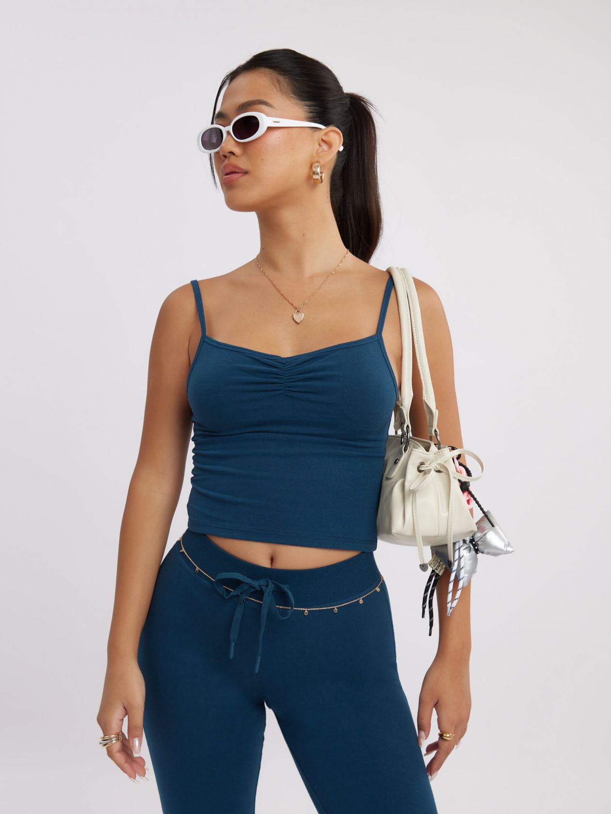 גופיית ספגטי קרופ