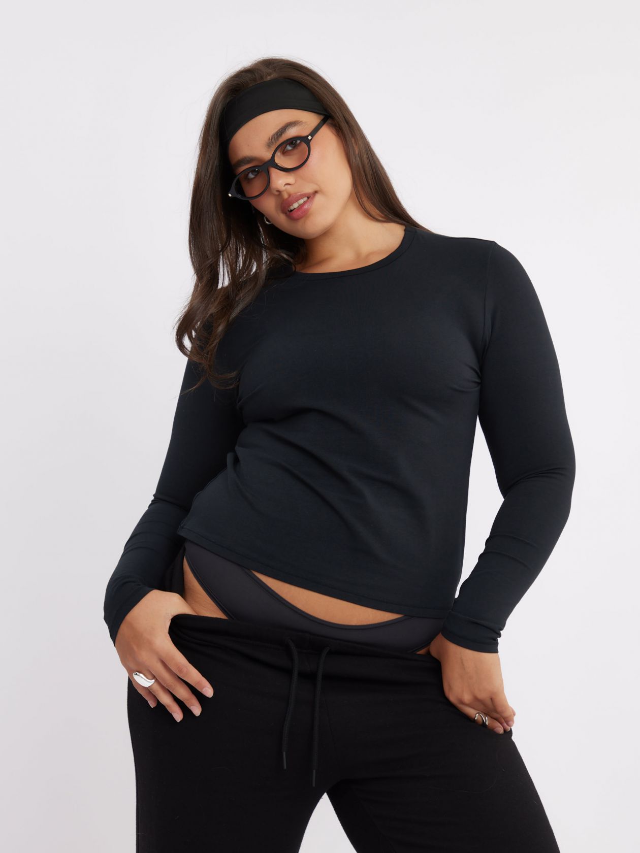 טישרט ארוכה טוטאל סטרץ׳