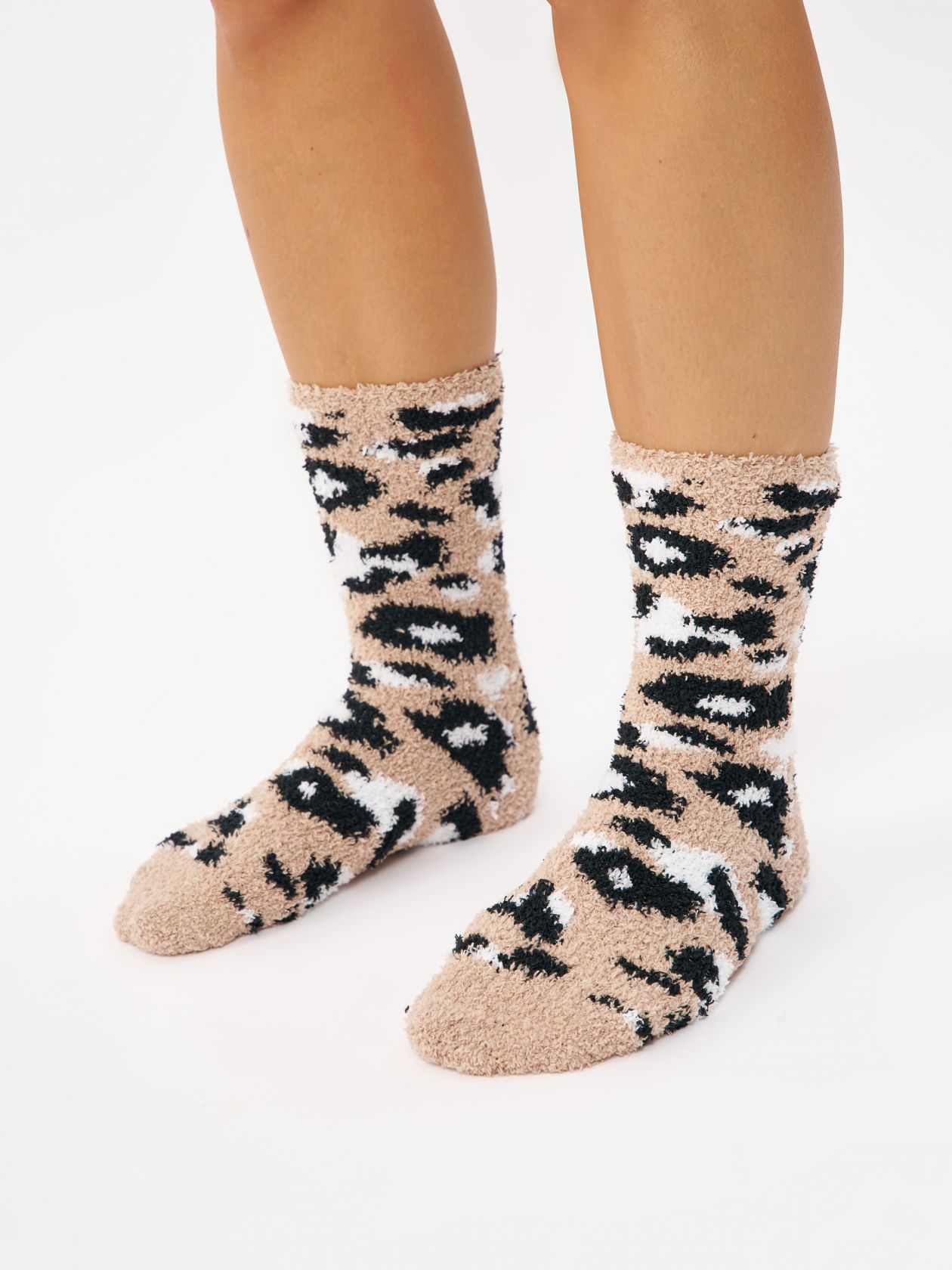 גרבי קרו פלאפי מנומרות