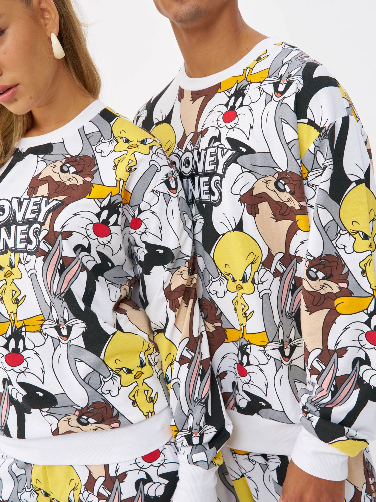 סט פיג׳מה יוניסקס לוני טונס