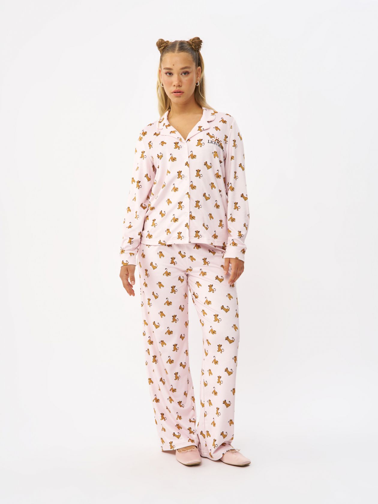 סט פיג׳מה קטיפה מלך האריות