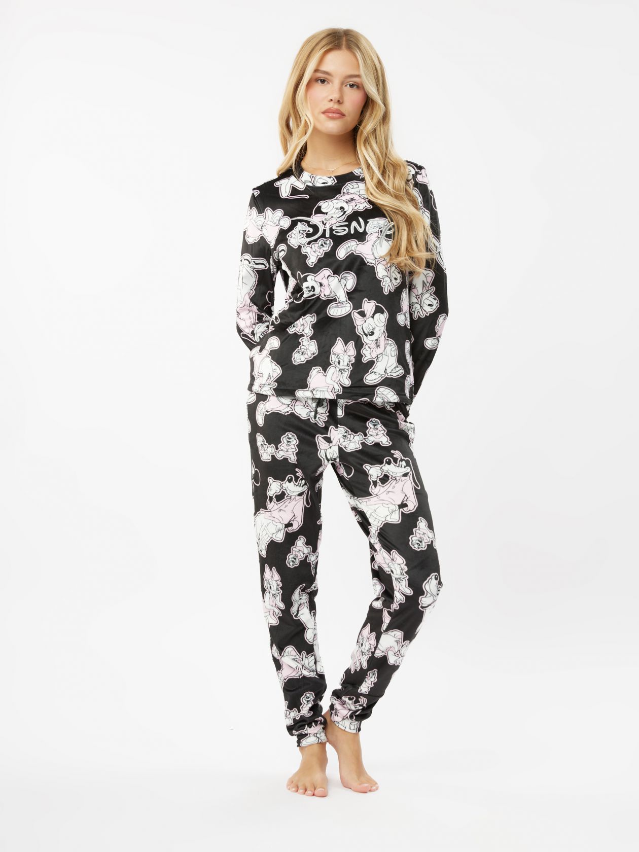 סט פיג׳מה מיקרו פליז מיקי מאוס