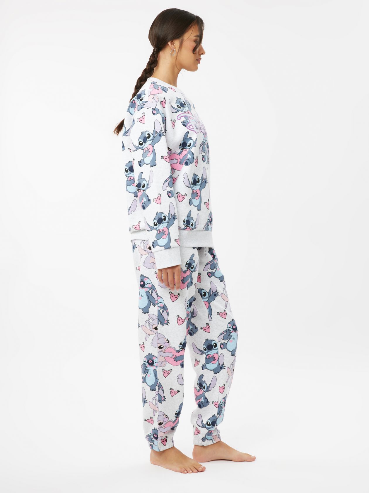 סט פיג׳מה פוטר ארוך סטיץ׳