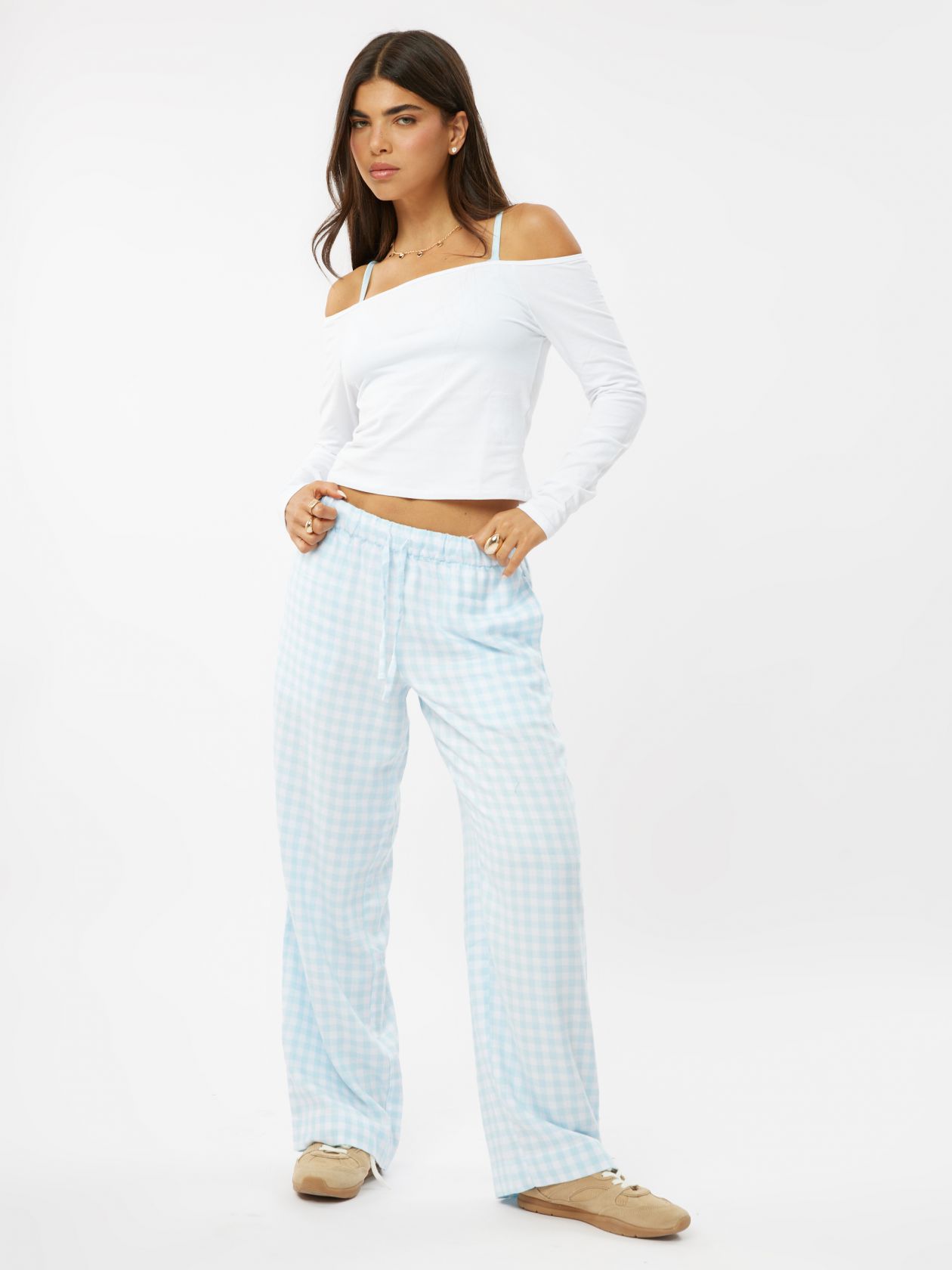 מכנסי בוקסר ארוכים פלנל