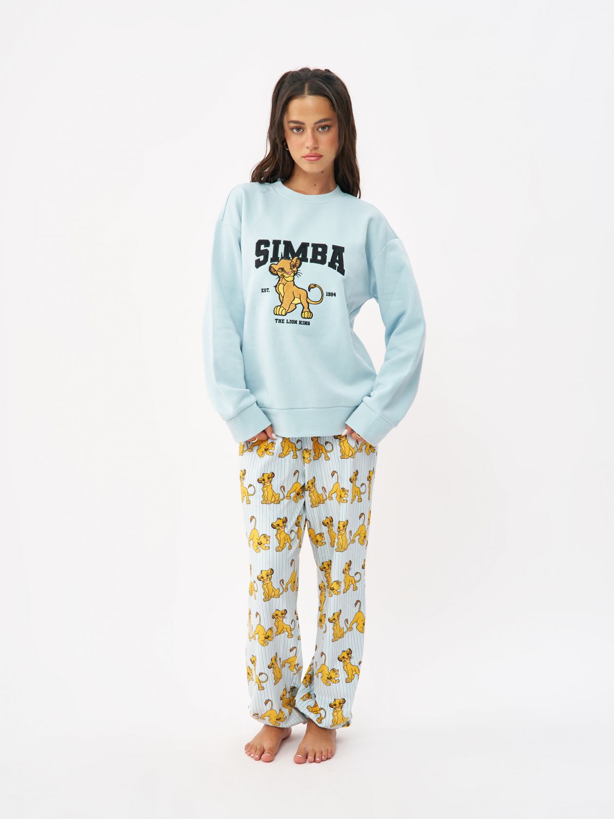 סט פיג׳מה ארוך סימבה