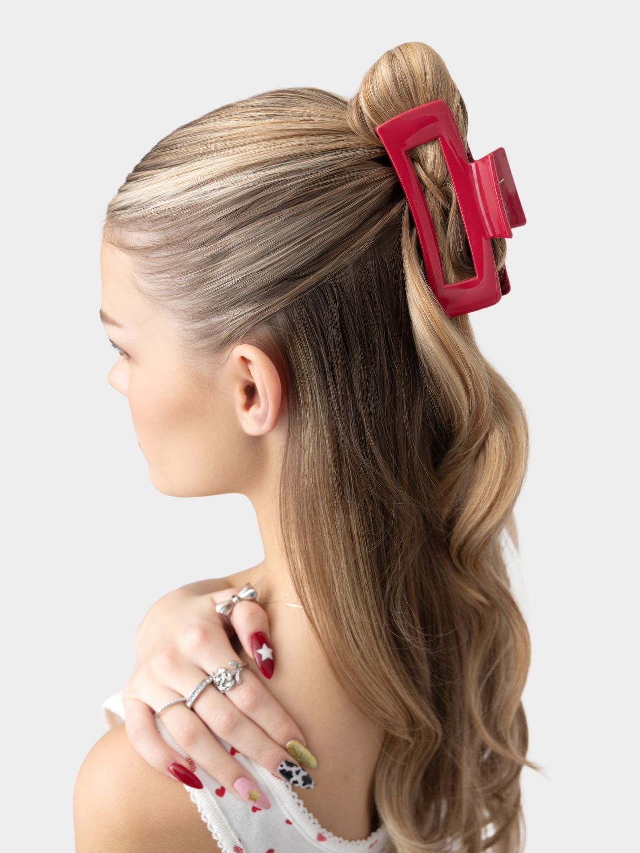 קליפס גמיש לשיער