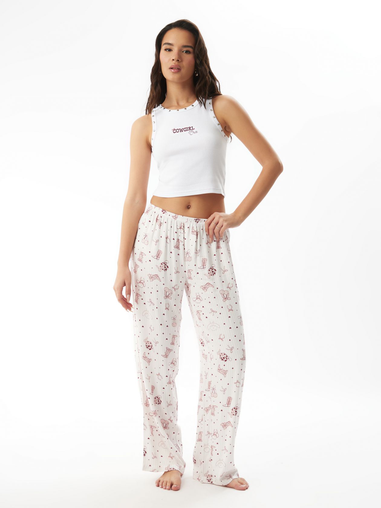 סט פיג׳מה קאו-גירל