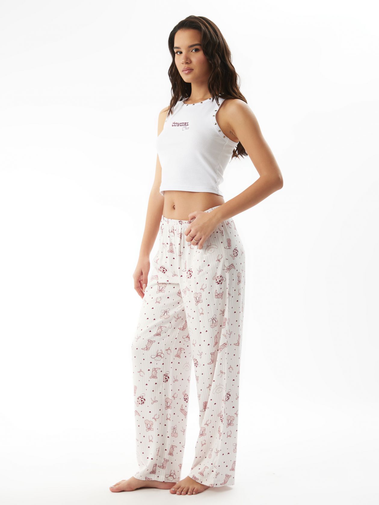 סט פיג׳מה קאו-גירל