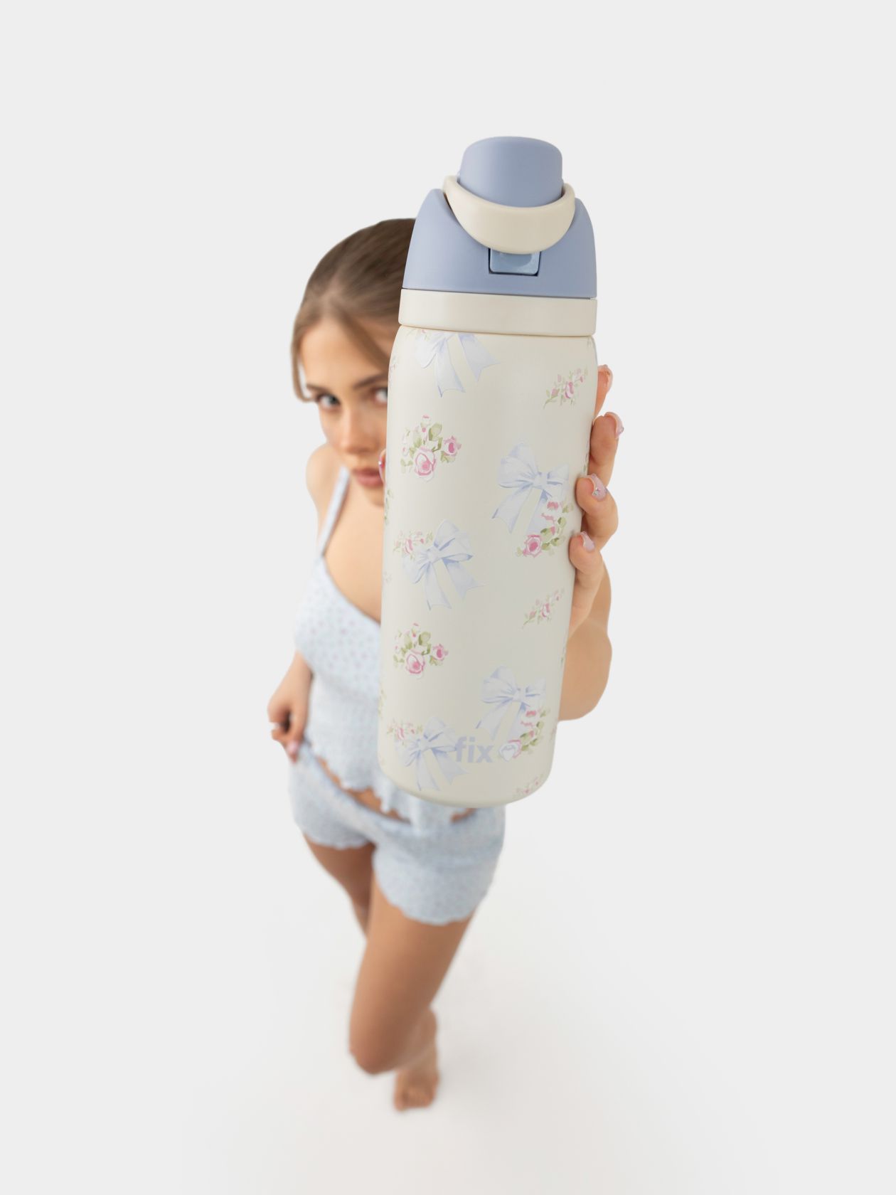 בקבוק שומר קור פרחים