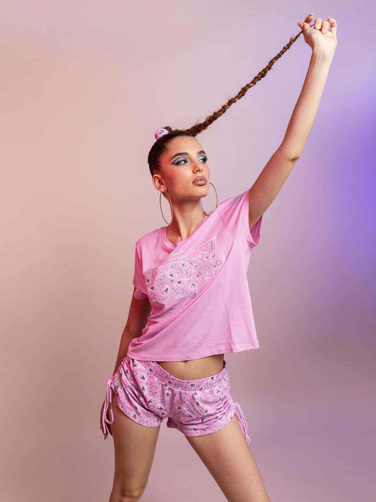 סט פיג’מה סקראנצ’י BRATZ X FIX