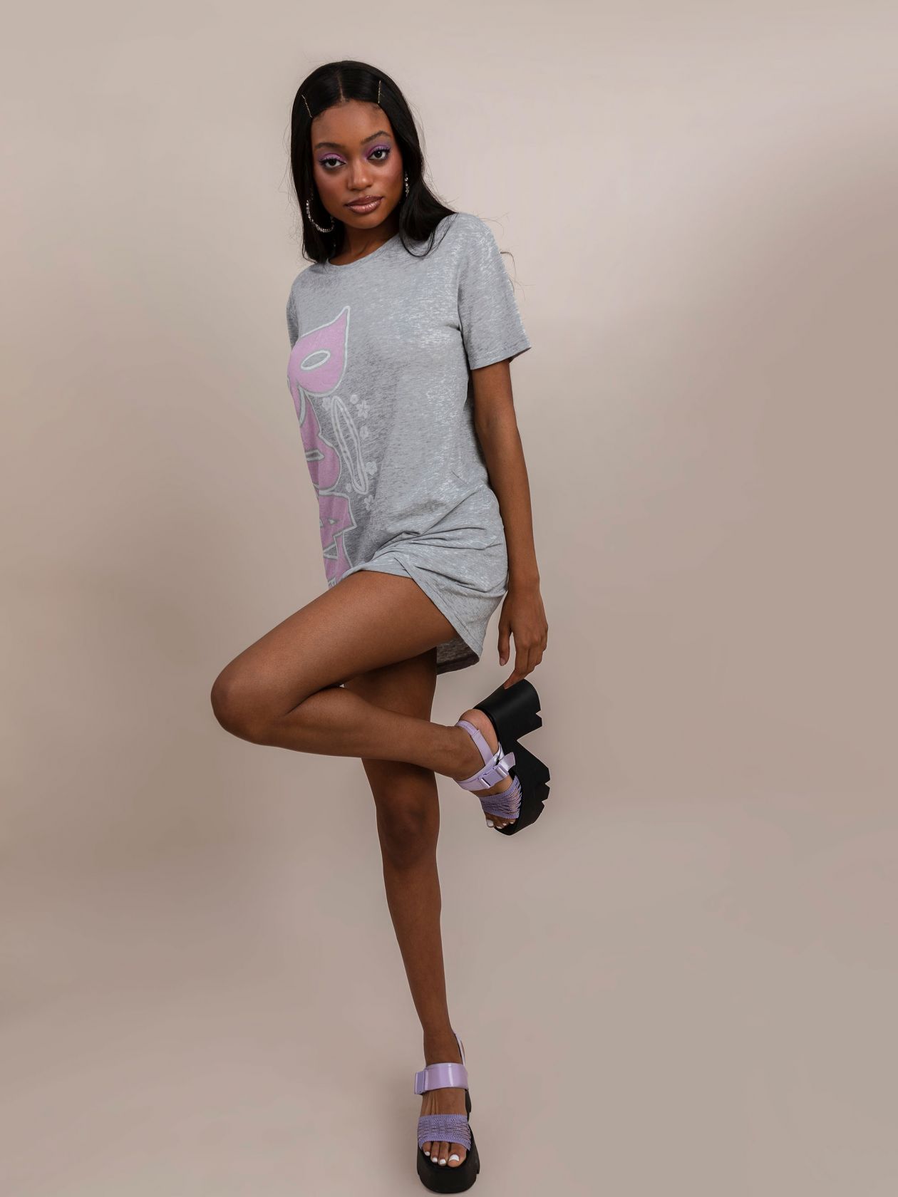 חולצת ביג טי BRATZ X FIX