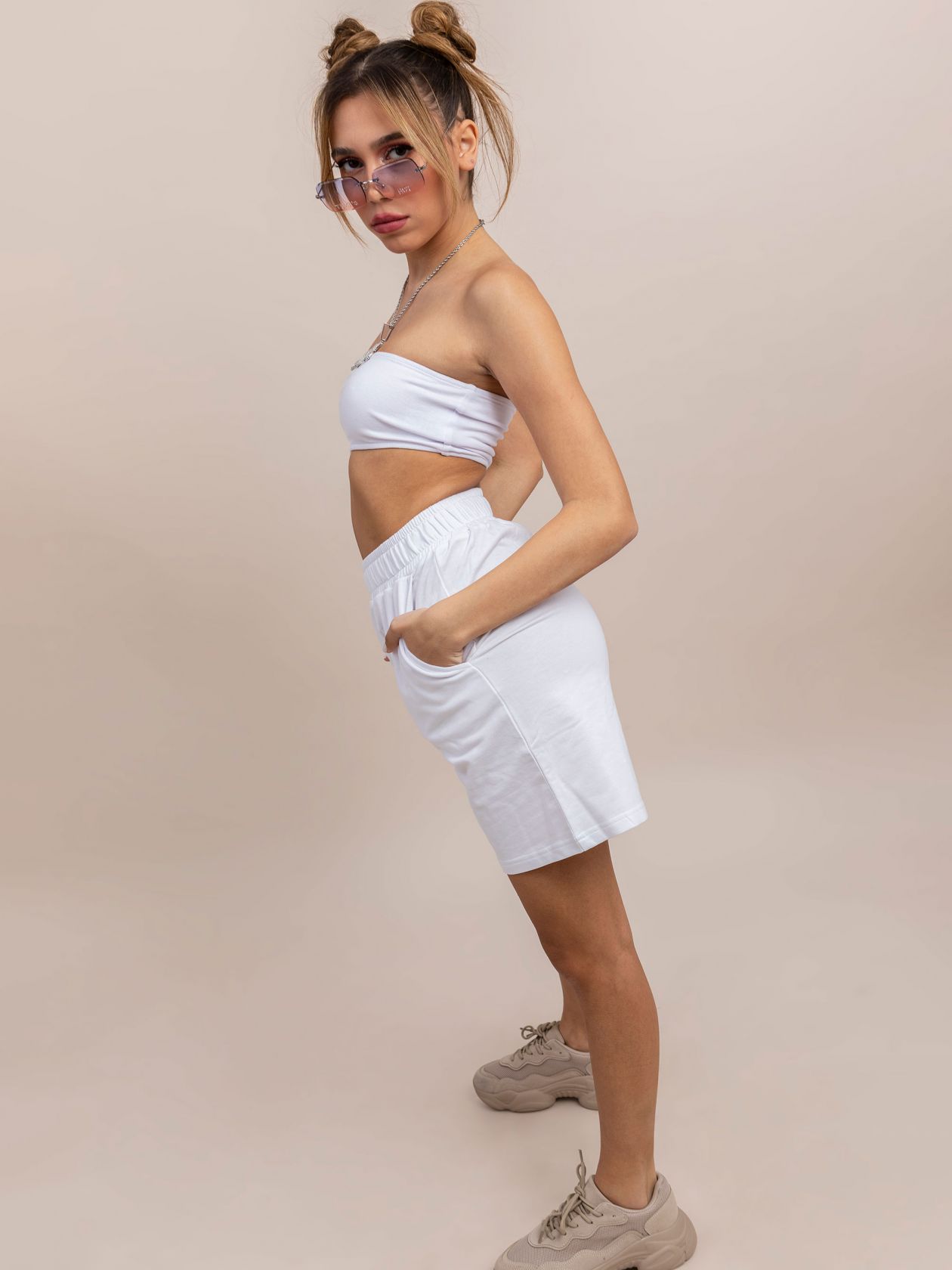 סט מכנסיים ובנדו SO BASIC