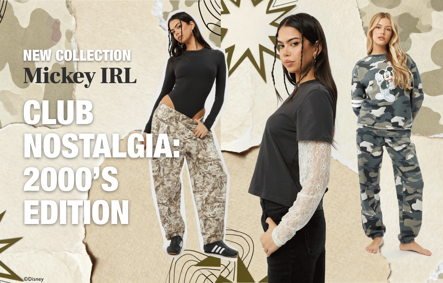 NEW COLLECTION- MICKEY IRL/ CLUB NOSTALGIA: 2000'S EDITION