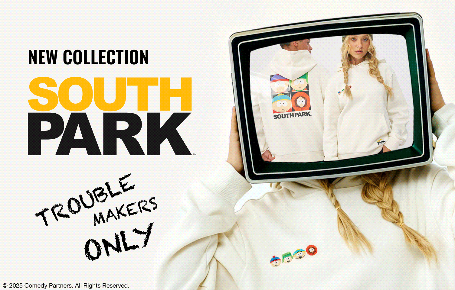 NEW COLLECTION SOUTH PARK TROUBLE MAKERS ONLY